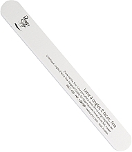 Double-Sided Nail File 400/400, white - Peggy Sage 2-way Washable Nail File  — photo N1
