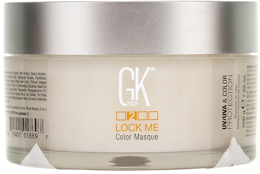 Color-Treated Hair Mask - GKhair Lock Me Color Masque — photo N4