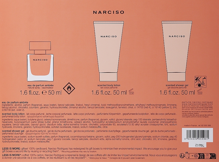 Narciso Rodriguez Narciso Ambree - Set — photo N3