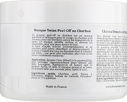 Cleansing Face Mask for Stressed Skin - Alesso Professionnel Charcoal Detox Peel-Off Mask — photo N2