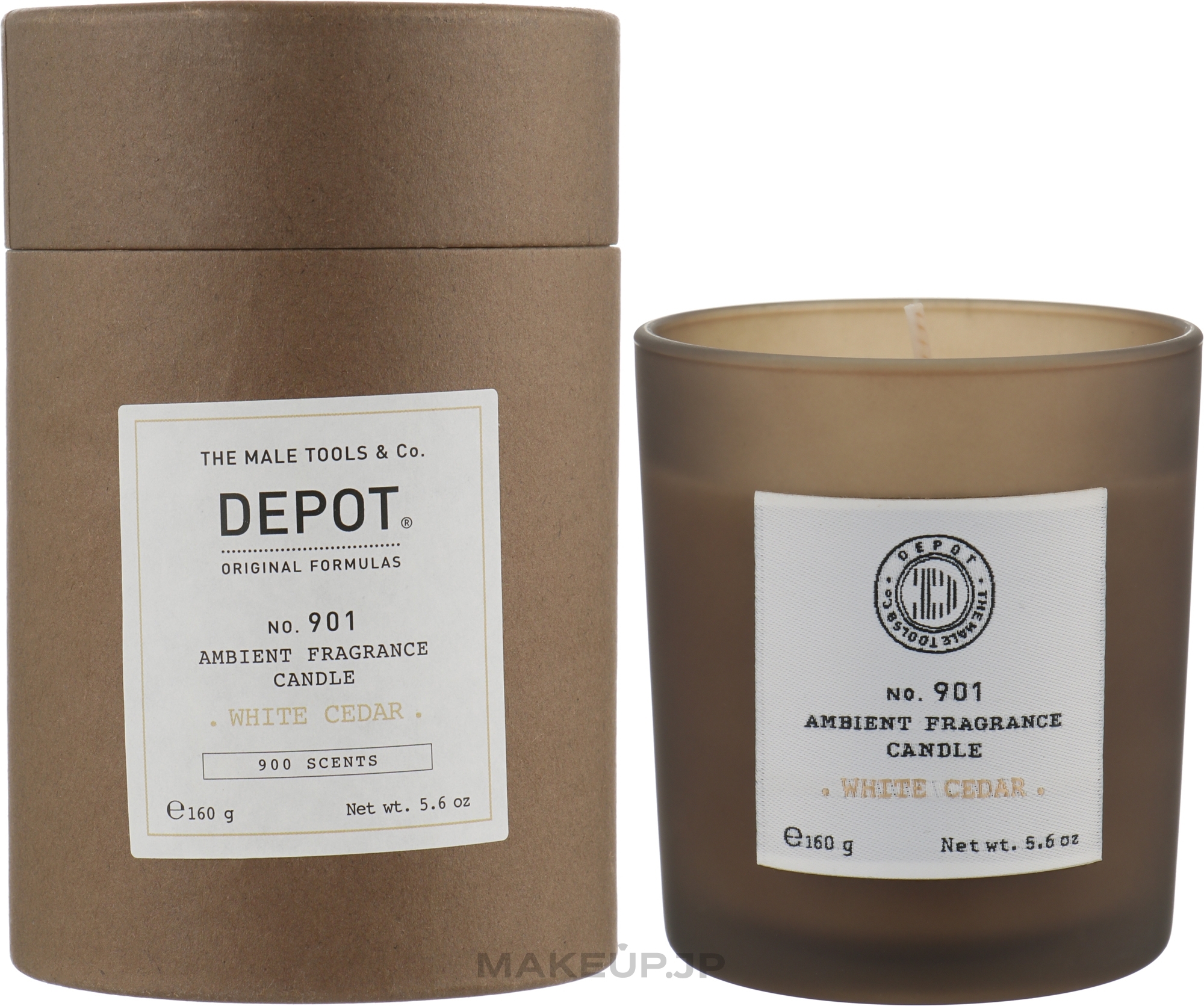 Scented Candle 'White Cedar' - Depot 901 Ambient Fragrance Candle White Cedar — photo 160 g