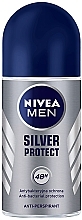 Men Roll-On Antiperspirant Deodorant "Silver Protection" - NIVEA MEN Silver Protect Deodorant Roll-On — photo N1