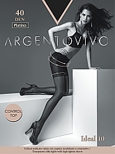 Fragrances, Perfumes, Cosmetics Tights "Ideal" 40 DEN, platino - Argentovivo