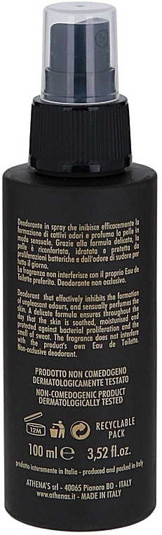 Deodorant Spray - Athena's Erboristica Uomo Deodorant Spray — photo N3