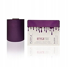 Fragrances, Perfumes, Cosmetics Hair Foil with Easy Glide Dispenser, 5x300, purple - StyleTek