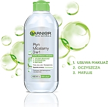 Micellar Water for Normal and Combintaion Skin - Garnier Skin Naturals — photo N4