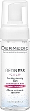 Fragrances, Perfumes, Cosmetics Soothing Cleansing Face Foam - Dermedic Redness Calm Soothing Cleansing Foam