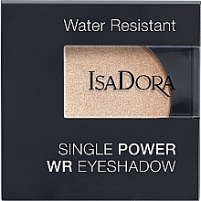 Fragrances, Perfumes, Cosmetics Eyeshadow - IsaDora Single Power WR Eyeshadow