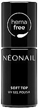 Fragrances, Perfumes, Cosmetics Hypoallergenic Top Coat - NeoNail Professional Soft Top