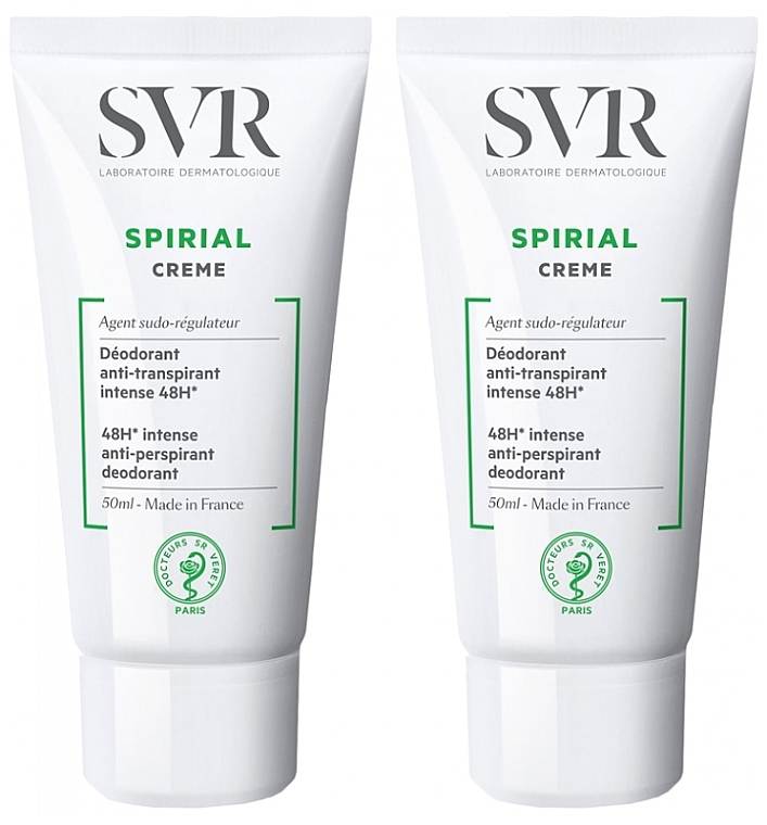 Set - SVR Spirial Cream (deo/cr/2x50ml) — photo N1