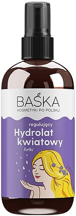 Violet Extract Regulating Face Hydrolate - Baska — photo N1