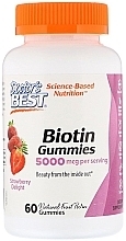 Fragrances, Perfumes, Cosmetics Dietary Supplement "Biotin", strawberry - Doctor's Best Biotin Gummies Strawberry Delight