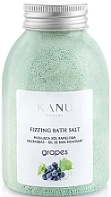 Fizzy Bath Salt "Grape" - Kanu Nature Grapes Fizzing Bath Salt — photo N1