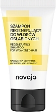 Fragrances, Perfumes, Cosmetics Regenerating Shampoo for Weakened Hair - Novaja