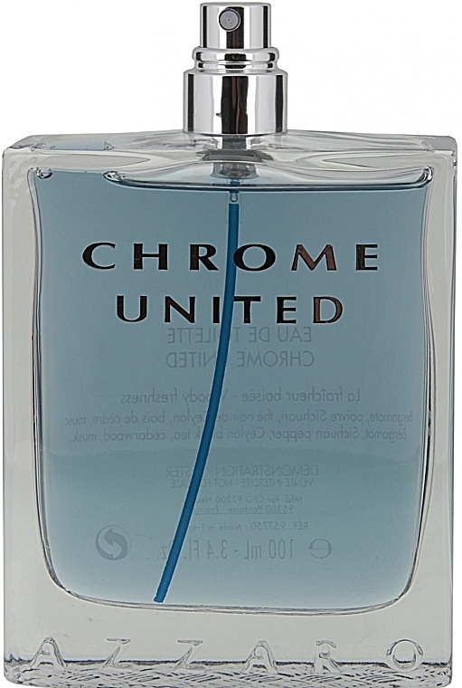 Azzaro Chrome United - Eau de Toilette (tester without cap) — photo N1