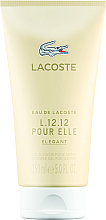 Fragrances, Perfumes, Cosmetics Lacoste Eau De L.12.12 Pour Elle Elegant - Shower Gel