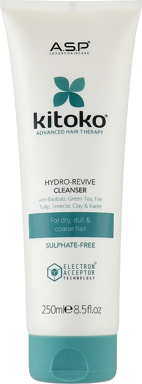 Moisturizing Shampoo - Affinage Kitoko Hydro Revive Cleanser — photo N1