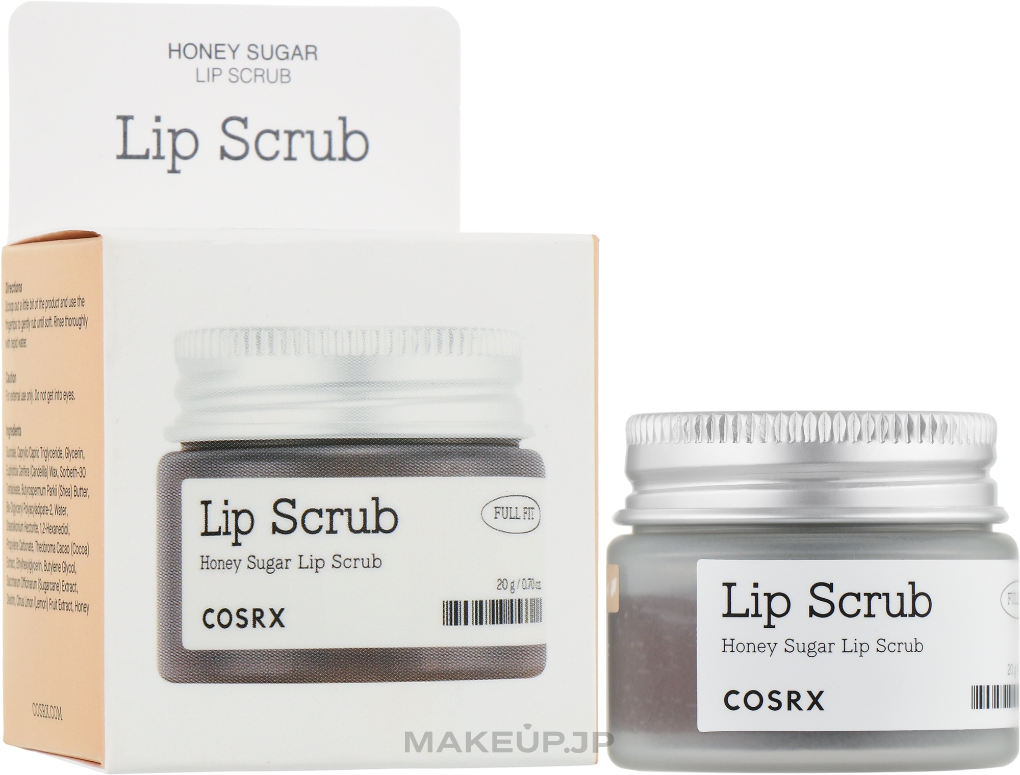 Honey-Sugar Lip Scrub - Cosrx Full Fit Honey Sugar Lip Scrub — photo 20 g