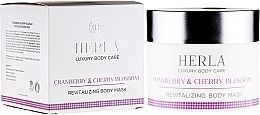 Fragrances, Perfumes, Cosmetics Body Mask - Herla Luxury Body Care Cranberry & Cherry Blossom Revitalizing Body Mask