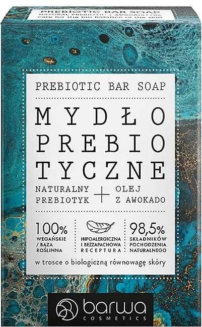 Prebiotic Hypoallergenic Soap with Avocado Oil - Barwa Prebiotic Bar Soap Premium — photo N1