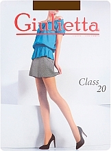 Tights "Class" 20 Den, caramel - Giulietta — photo N1