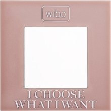 Cosmetics Case - Wibo I Choose What I Want Empty Case — photo N2