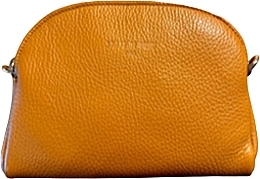 Fragrances, Perfumes, Cosmetics State Of Mind Leather Pouch With Handle Beige - Cosmetic Bag