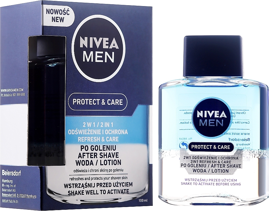 After Shave Lotion "Protection and Care" - NIVEA MEN After Shave Lotion — photo N7