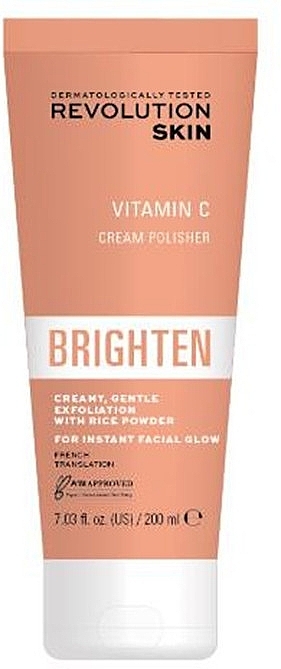 Mild Cleansing Cream with Vitamin C - Revolution Skincare Vitamin C Cream Polisher — photo N3