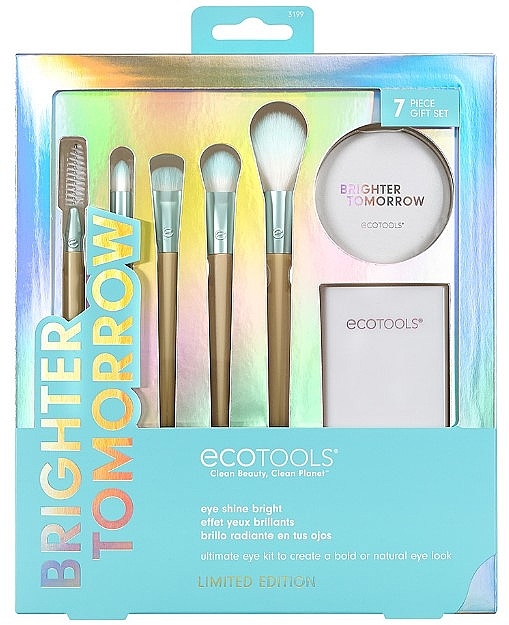 7-Piece Eye Makeup Set - EcoTools Eye Shine Bright Kit — photo N1