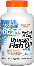 Fish Oil Omega 3, 1000mg, capsules - Doctor's Best Fish Oil Omega 3 — photo N3