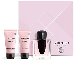 Shiseido Ginza - Set (edp/50ml + b/lot/50ml + sh/cr/50ml) — photo N2