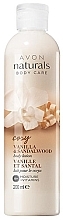 Fragrances, Perfumes, Cosmetics Body Lotion "Vanilla & Sandalwood" - Avon