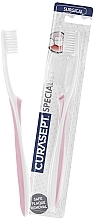 Fragrances, Perfumes, Cosmetics Post-Surgical Toothbrush, pink - Curaprox Curasept Specialist Surgical Toothbrush