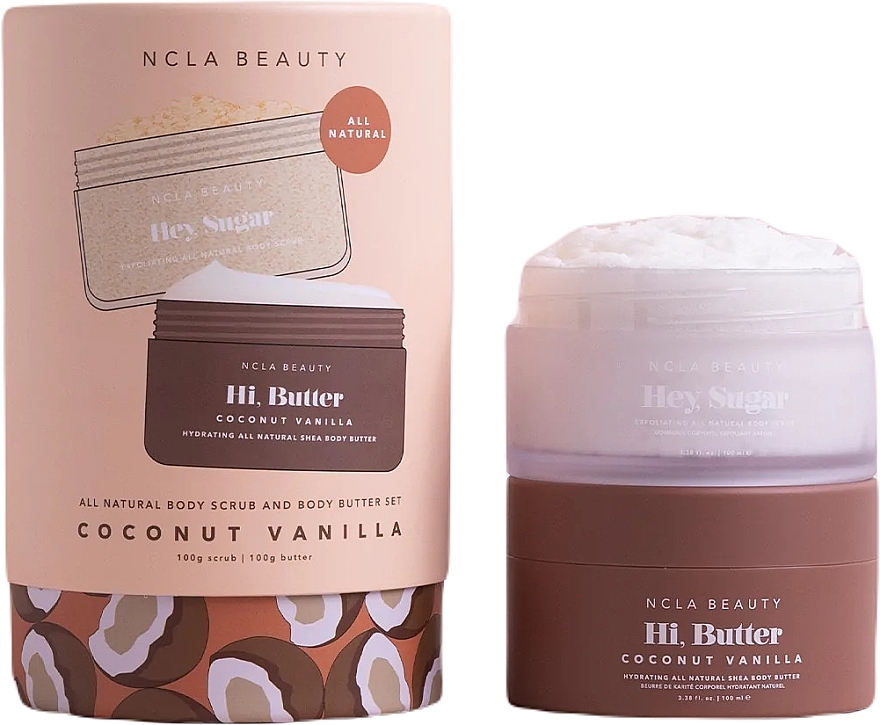 Set - NCLA Beauty Coconut Vanilla Body Care Set — photo N1