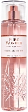 Perfumed Body Mist - Bath and Body Works Pure Wonder Fine Fragrance Mist — photo N2