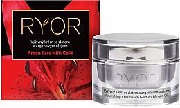 Fragrances, Perfumes, Cosmetics Nourishing Cream for Gold & Argan Oil - Ryor Daily Cream With Gold And Argan Oil