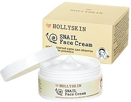 Softening Face Cream with Snail Mucin - Hollyskin Snail Face Cream — photo N1