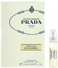 Fragrances, Perfumes, Cosmetics Prada Infusion De Gingembre - オードパルファム（サンプル）