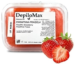 Fragrances, Perfumes, Cosmetics Strawberry Cosmetic Paraffin - DimaxWax DepiloMax Parafin Strawberry