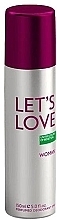 Fragrances, Perfumes, Cosmetics Benetton Let's Love - Deodorant