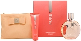 Fragrances, Perfumes, Cosmetics Roberto Verino Pure for Her - Set (edt/120ml + bl/50ml + bag)