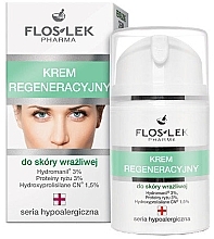Regenerating Cream for Sensitive Skin - Floslek Face Cream — photo N1