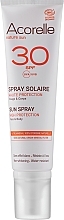 Organic Sun Spray SPF 30 - Acorelle Sun Spray High Protection Face & Body — photo N3