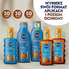 Sunscreen Spray for Suntan - Nivea Sun Protect & Bronze SPF30 Dual Effect Spray — photo N7