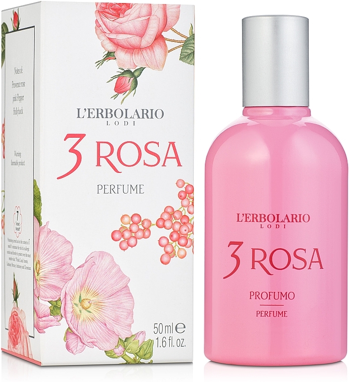 L'Erbolario Acqua Di Profumo 3 Rosa - Parfum — photo N2