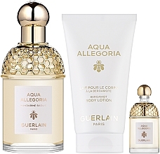 Guerlain Aqua Allegoria Mandarine Basilic - Set (edt/125ml + edt/7,5ml + b/lot/75ml) — photo N2