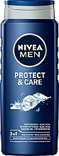 Shower Gel - NIVEA MEN Protect & Care Shower Gel — photo N2