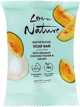 Fragrances, Perfumes, Cosmetics Invigorating Soap with Organic Coconut Water & Melon - Oriflame Love Nature