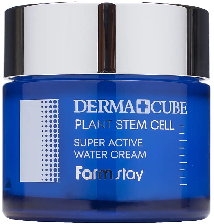 Super Moisturizing Cream with Sea Dill Phyto Stem Cells - FarmStay Derma Cube Plant Stem Cell — photo N1